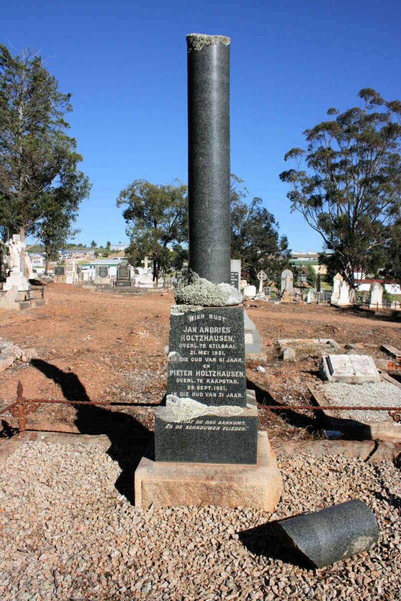 HOLTZHAUSEN Jan Andries -1921 :: HOLTZHAUSEN Pieter -1921
