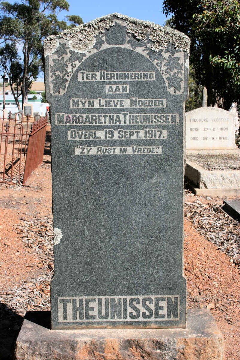 THEUNISSEN Margaretha -1917