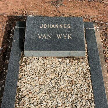 WYK Johannes, van