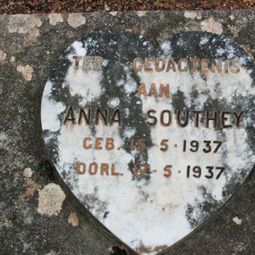 SOUTHEY Anna 1937-1937