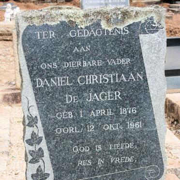 JAGER Daniel Christiaan, de 1876-1961