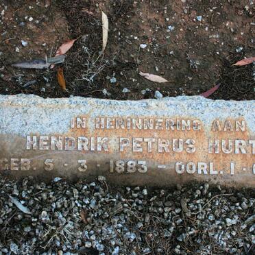 HURTER Hendrik Petrus 1883-1963