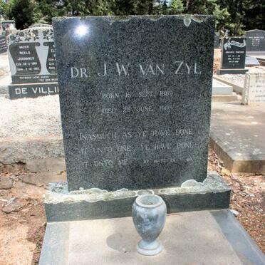 ZYL J.W., van 1889-1963 &amp; Esme Dorothy 1902-1967