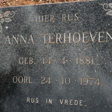 TERHOEVEN Anna 1881-1974