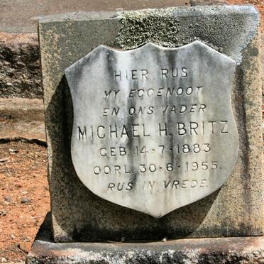 BRITZ Michael H. 1883-1955