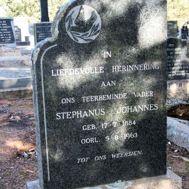 STEYN Stephanus Johannes 1884-1963