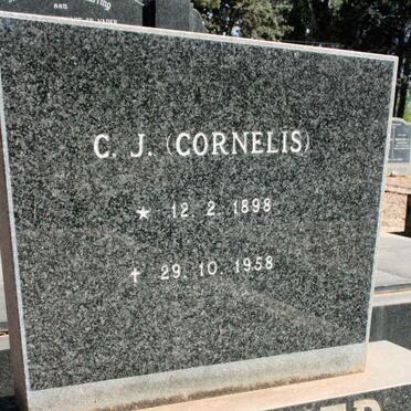 JAGER C.J., de 1898-1958