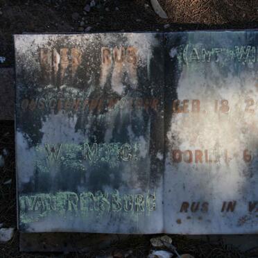 RENSBURG W.M.C., van 1878-1960