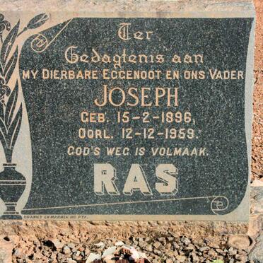 RAS Joseph 1896-1959