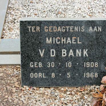 BANK Michael, van der 1908-1968