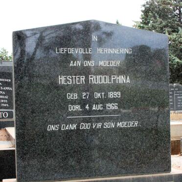 MALHERBE Hester Rudolphina 1899-1966