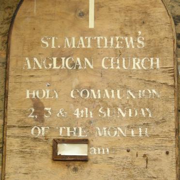 4. Church plaque