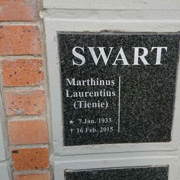 SWART Marthinus Laurentius 1933-2015