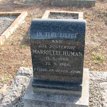 HUMAN Marriette 1966-1966