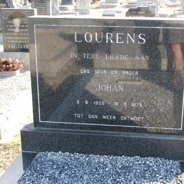 LOURENS Johan 1959-1973
