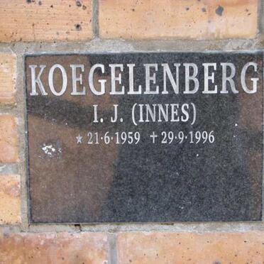 KOEGELENBERG I.J. 1959-1996