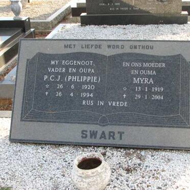 SWART P.C.J. 1920-1994 &amp; Myra 1919-2004