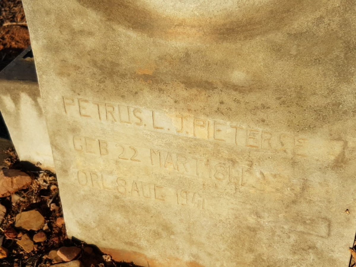 PIETERSE Petrus L.J. 1861-1941