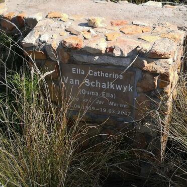 Western Cape, ROBERTSON district, Galgberg, Onverwacht, farm cemetery