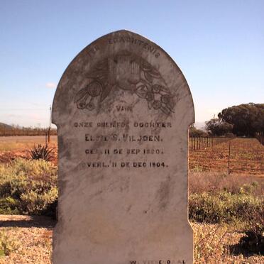 VILJOEN Elsie S. 1880-1904