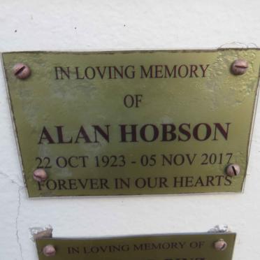HOBSON Alan 1923-2017