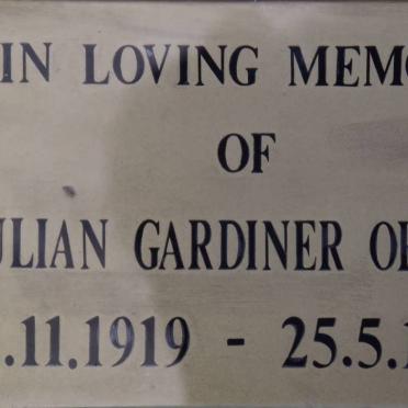 ORFORD Julian Gardiner 1919-1993