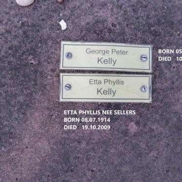 KELLY George Peter &amp; Etta Phyllis