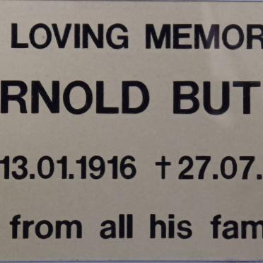 BUTTLE Arnold 1916-2004