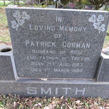 SMITH Patrick Gorman 1907-1968