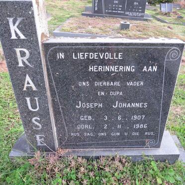 KRAUSE Joseph Johannes 1907-1986