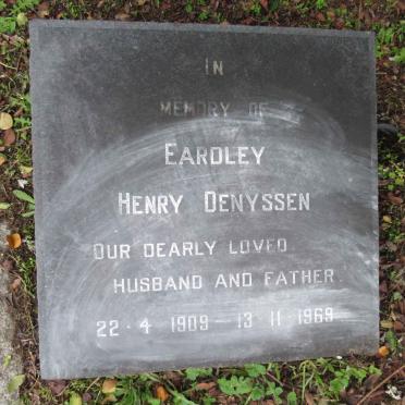 DENYSSEN Eardley Henry 1909-1969