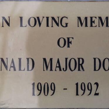 DOWNES Ronald Major 1909-1992