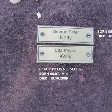 KELLY George Peter &amp; Etta Phyllis