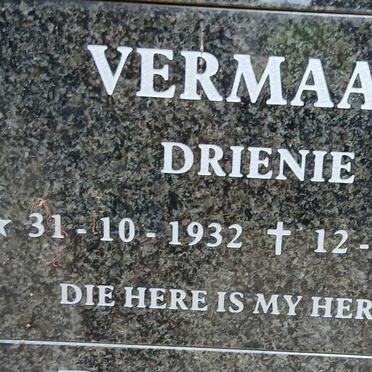 VERMAAK Drienie 1932-2023