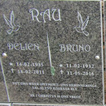 RAU Bruno 1932-2016 &amp; Delien 1935-2011