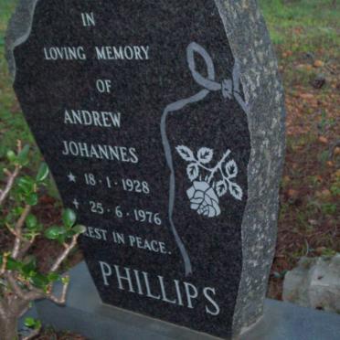 PHILLIPS Andrew Johannes 1928-1976