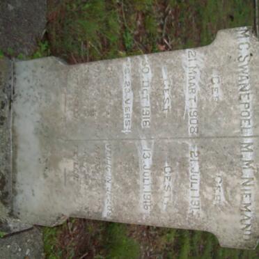 SWANEPOEL M.C. 1908-1916 :: NIEMAN M.M. 1915-1916