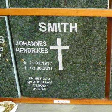 SMITH Johannes Hendrikes 1937-2011