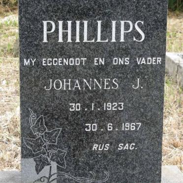 PHILLIPS Johannes J. 1923-1967