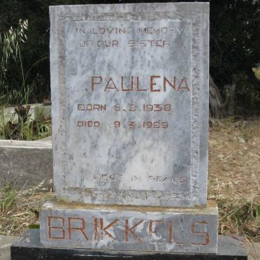 BRIKKELS Paulena 1938-1989