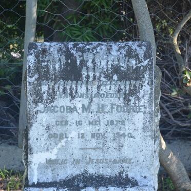 FOURIE Jacoba M.H. 1872-1940