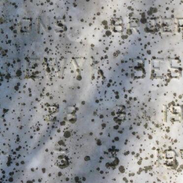 BESTER Lodewyk 1920-1971