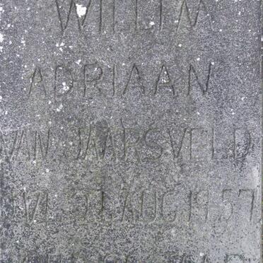 JAARSVELD Willem Adriaan, van -1957