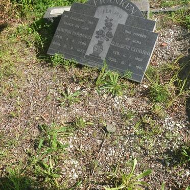 FRANKEN Hendrik Hermanus 1899-1973 & Elizabeth Catharina 1906-1991