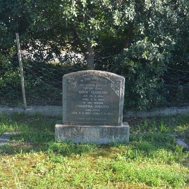 OTTO Douw Gerbrand 1888-1955 & Christina Johanna OTTO 1891-1961