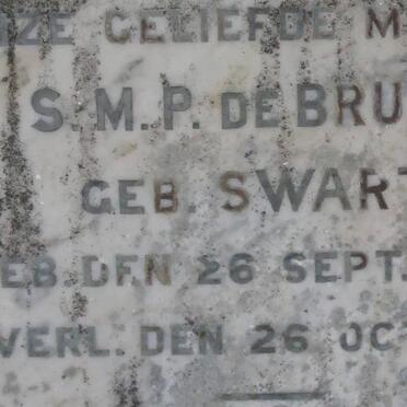 BRUYN S.M.P., de nee SWART 1825-1908