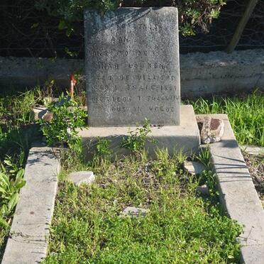 LOURENS Dinah nee DE VILLIERS 1859-1941