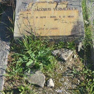 VERMEULEN Elias Jacobus 1878-1935