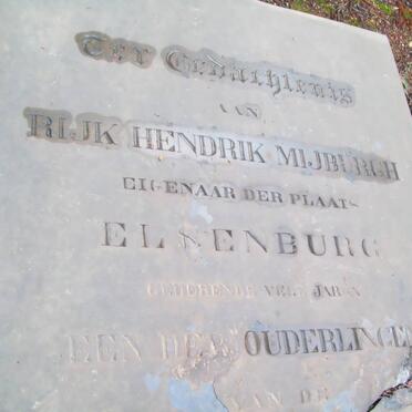 MIJBURGH Rijk Hendrik -1865