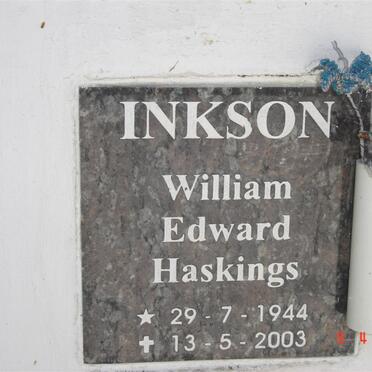 INKSON William Edward Haskings 1944-2003